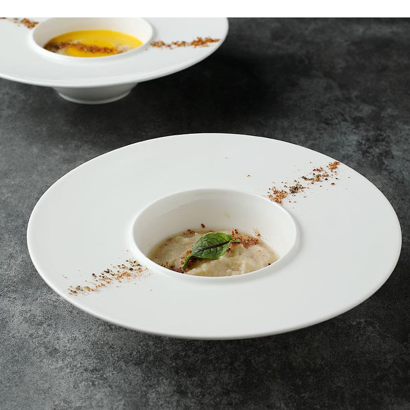 Home Cooking Dinner - Piatto Rotondo in Ceramica, Piatti da