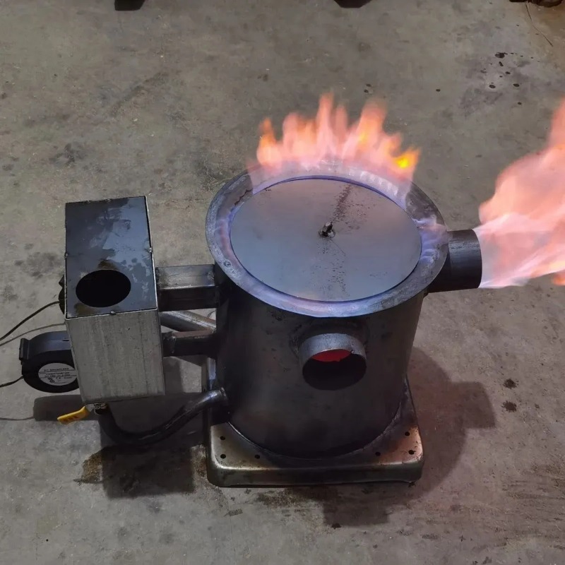 Home Cooking Heater - Riscaldatore a Olio Esausto per Impieghi
