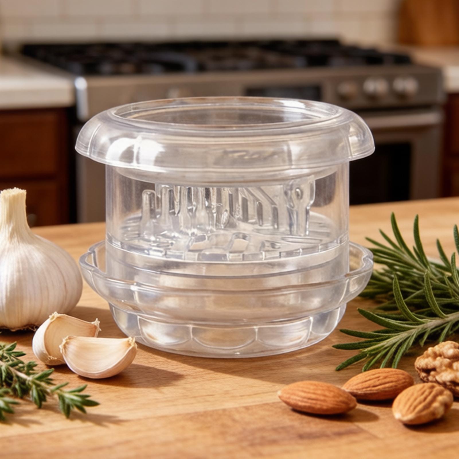 Home Cooking Chef - Tritatutto Manuale per Aglio e Zenzero,