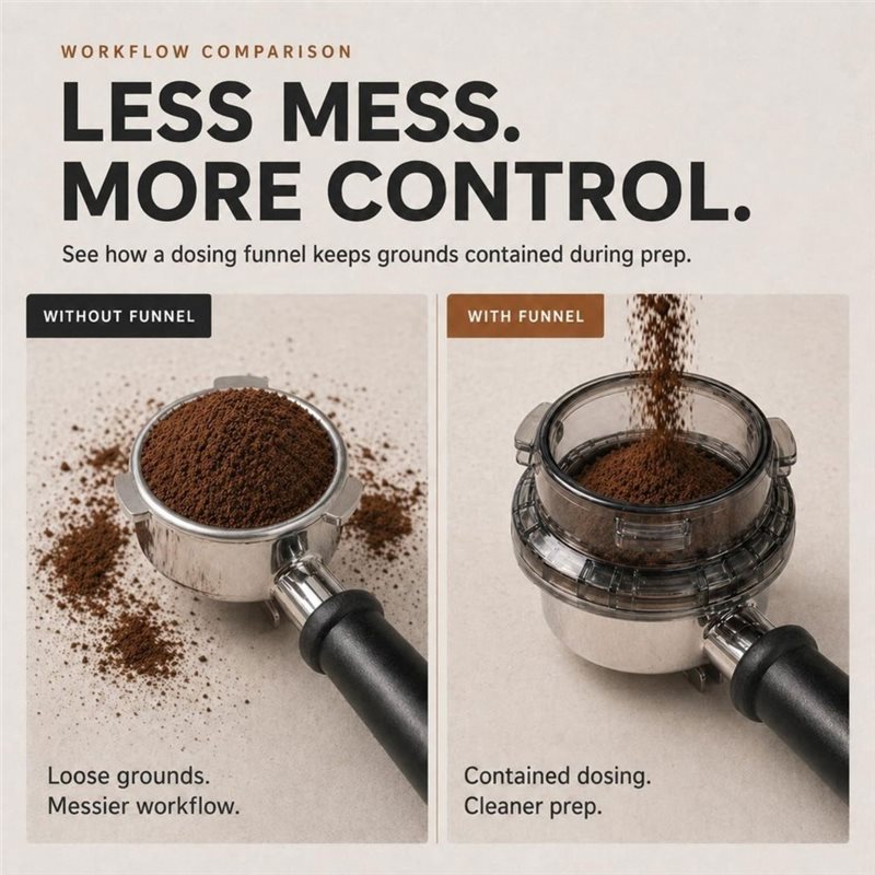 Promozione! Imbuto dosatore Tw - Breville Espresso Barista Touch recensione e prezzo