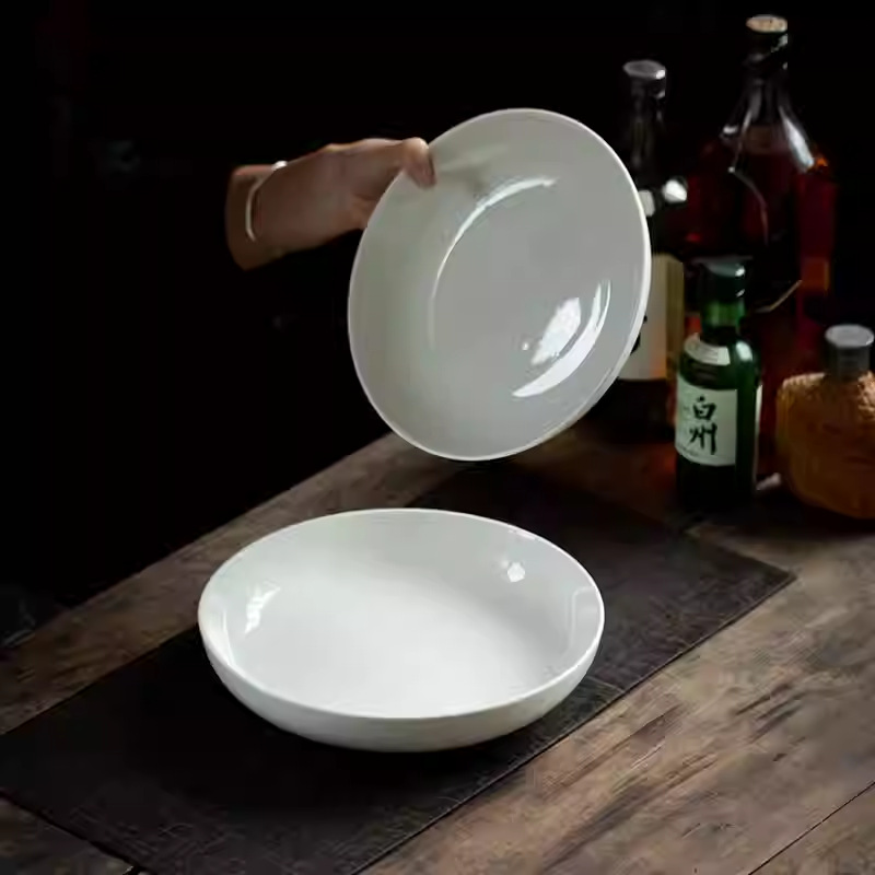 Piatto fondo in porcellana bia - Home Cooking Dinner recensione e prezzo