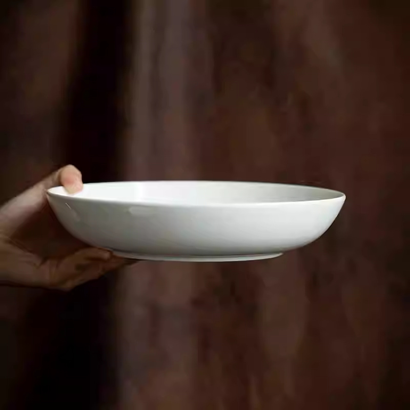 Piatto fondo in porcellana bia - Home Cooking Dinner recensione e prezzo
